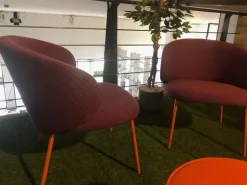 Sedia da giardino Tuka lounge a marchio Connubia in offerta