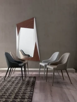 Sedia da soggiorno Betta Ozzio a prezzo scontato