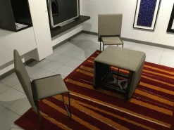 Sedia da soggiorno Cubics pouff Ozzio a prezzo scontato