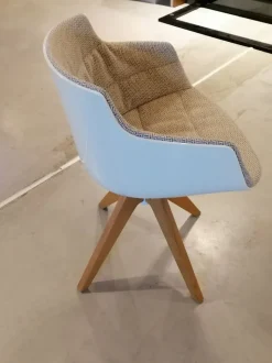 Sedia da soggiorno Flow arm rovere Mdf SCONTATA 40%