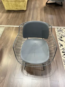 Sedia da soggiorno Flow filo  di Mdf SCONTATA 35%