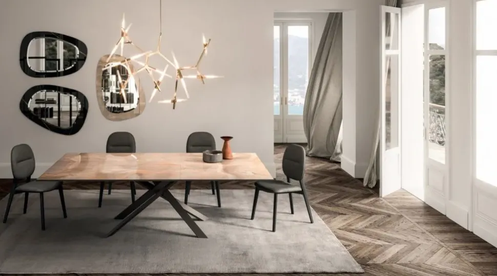 Sedia da soggiorno Giotto Ozzio in Offerta Outlet