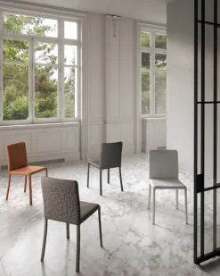 Sedia da soggiorno Lunette plus Ozzio in Offerta Outlet