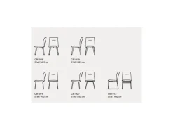 Sedia da soggiorno Maya Connubia in Offerta Outlet