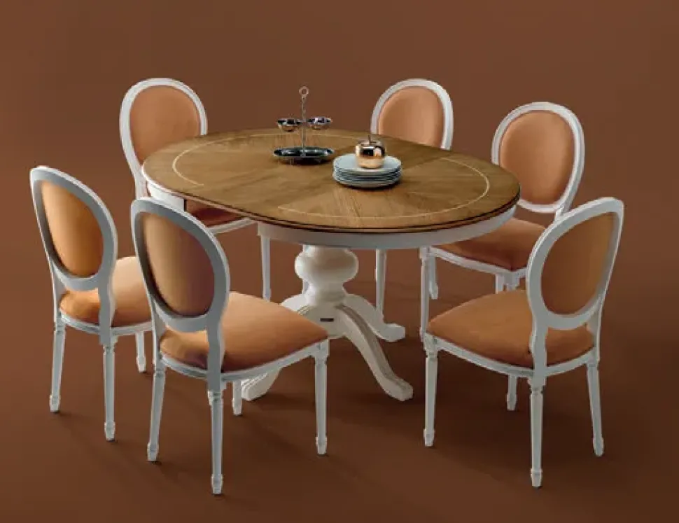 Sedia da soggiorno Modello luigi xvi Artigianale SCONTATA