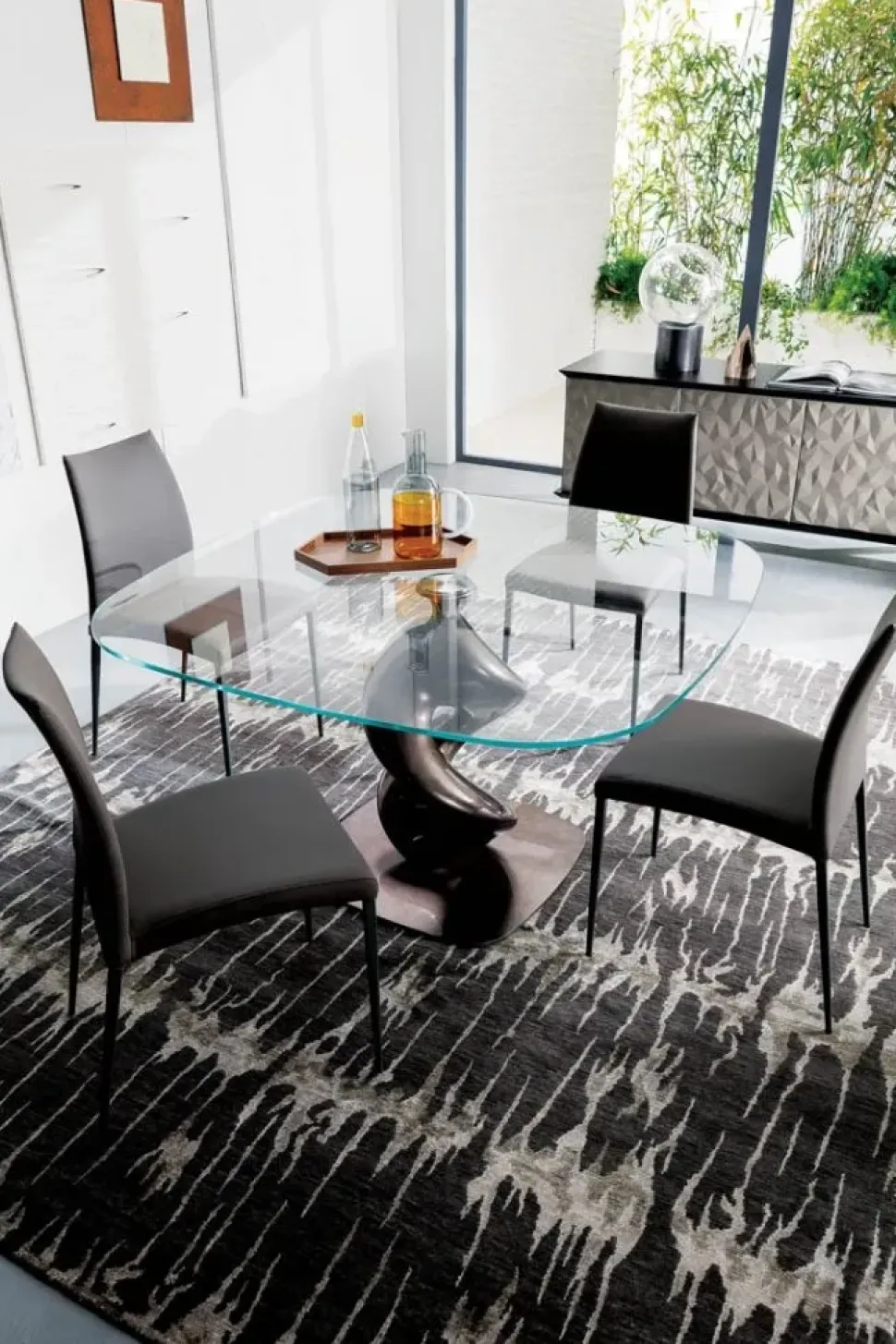 Sedia da soggiorno Nexus Ozzio a prezzo Outlet