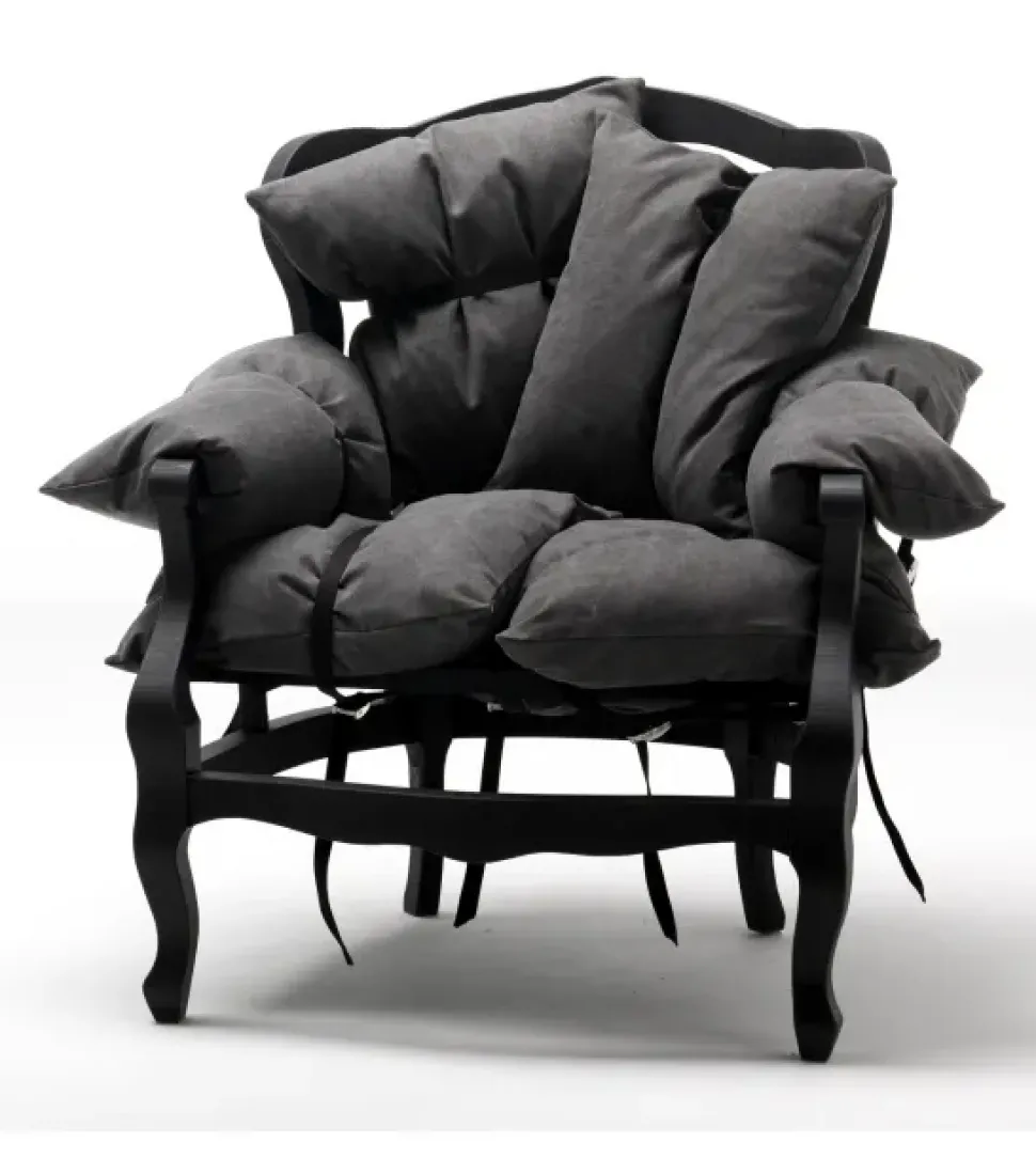 Sedia da soggiorno 7pillows Mogg a prezzo Outlet