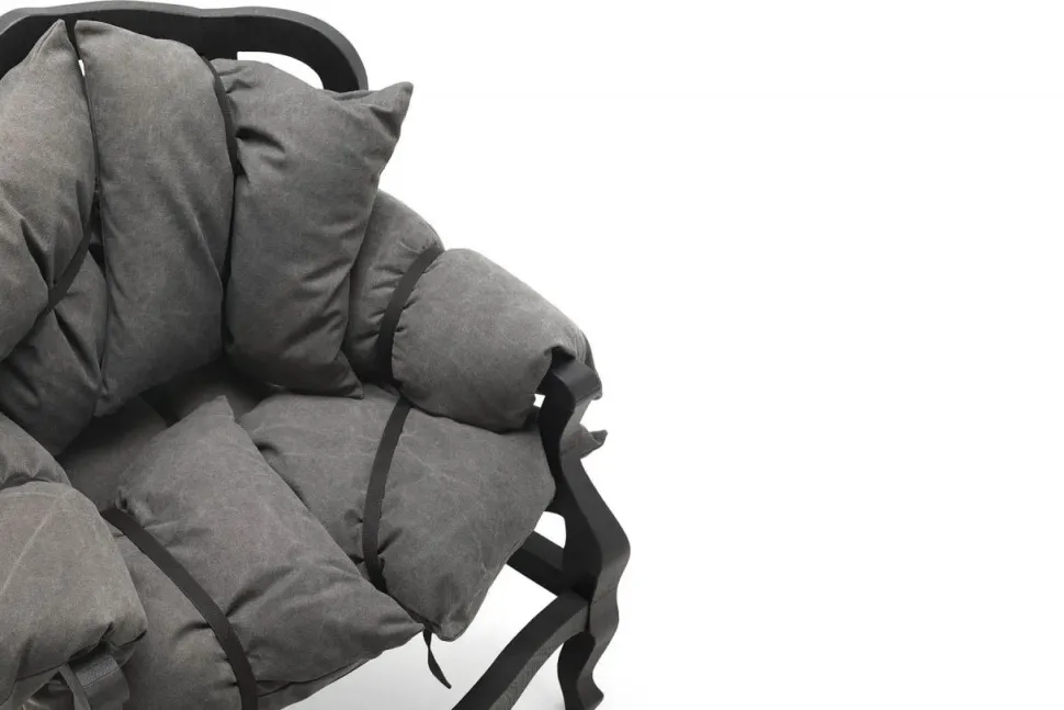 Sedia da soggiorno 7pillows Mogg a prezzo Outlet