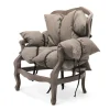 Sedia da soggiorno realizzata in legno 7 pillows di Mogg
