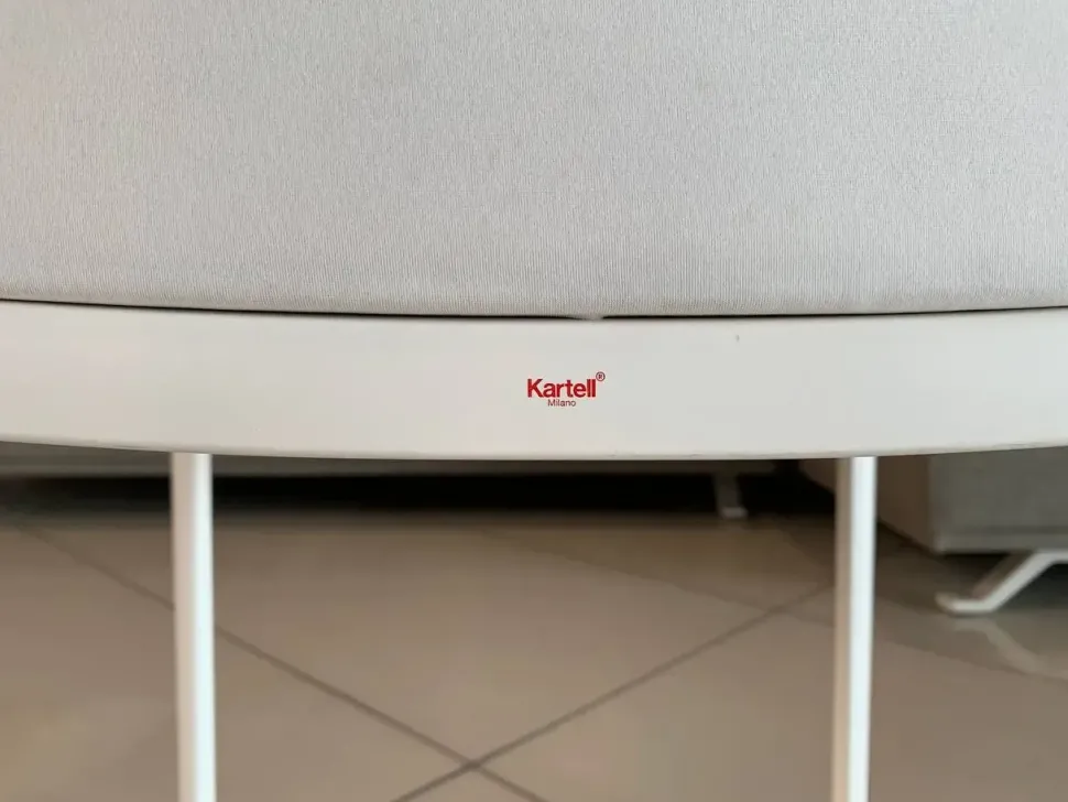 Sedia da soggiorno realizzata in metallo Audrey di Kartell