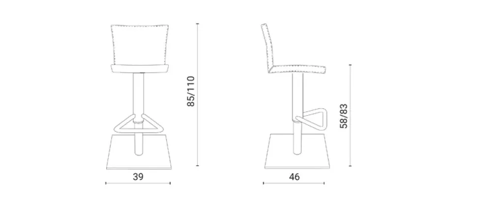 Sedia da soggiorno Soft Ozzio a prezzo Outlet
