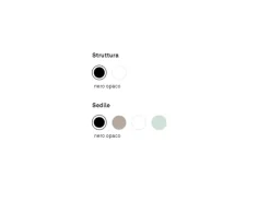 Sedia da soggiorno Tuka Connubia a prezzo Outlet