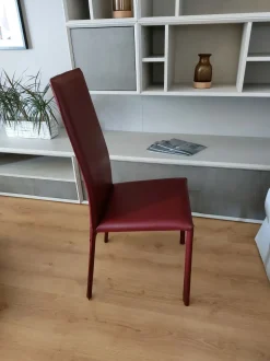 Sedia da soggiorno Venere di Julia arredo cuoio SCONTATA 25%