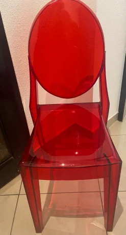 Sedia da ufficio design ghost in in plastica Esprit nouveau a prezzo scontato