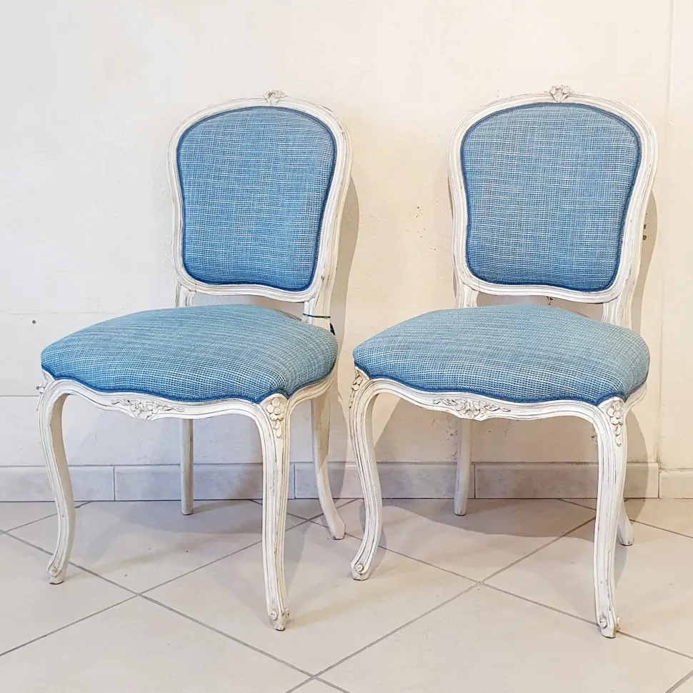 Sedia d'antiquariato in stile luigi xv a prezzo scontato