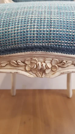 Sedia d'antiquariato in stile luigi xv a prezzo scontato