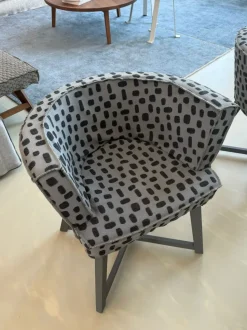 Sedia di Gervasoni modello Gervasoni poltroncine gray da soggiorno in offerta -35%