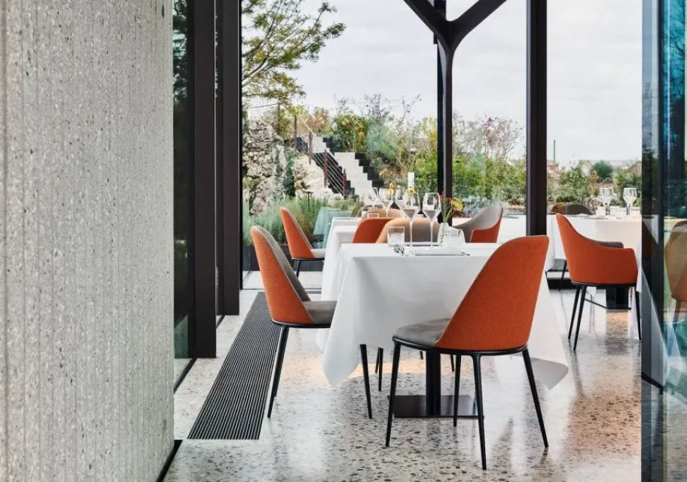 Sedia di Midj modello Lea da soggiorno in offerta -30%