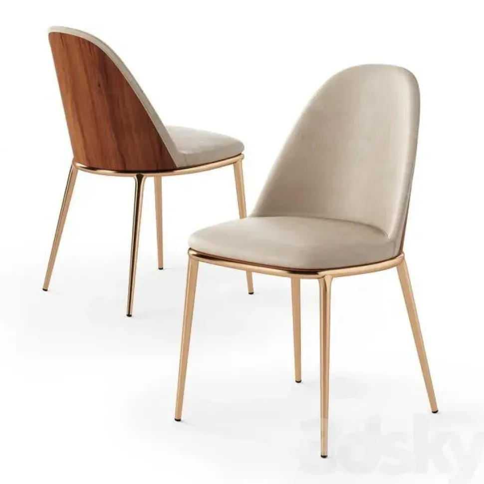 Sedia di Midj modello Lea da soggiorno in offerta -30%