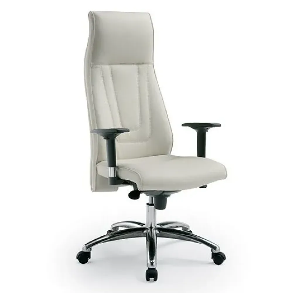 Sedia direzionale in ecopelle Sphera presidenziale a marchio Compir in offerta