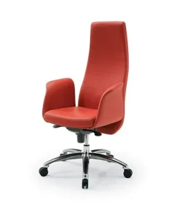 Sedia direzionale in ecopelle Lady direzionale Compir con forte sconto