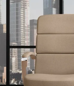 Sedia direzionale modello Direzionale scena schienale medio Las mobili in OFFERTA OUTLET