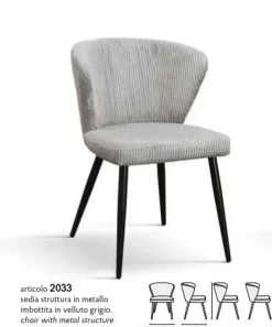 Sedia ergonomica Mara di Collezione esclusiva a prezzo Outlet