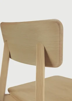 Sedia Ethnicraft casale in rovere Artigianale a prezzo ribassato