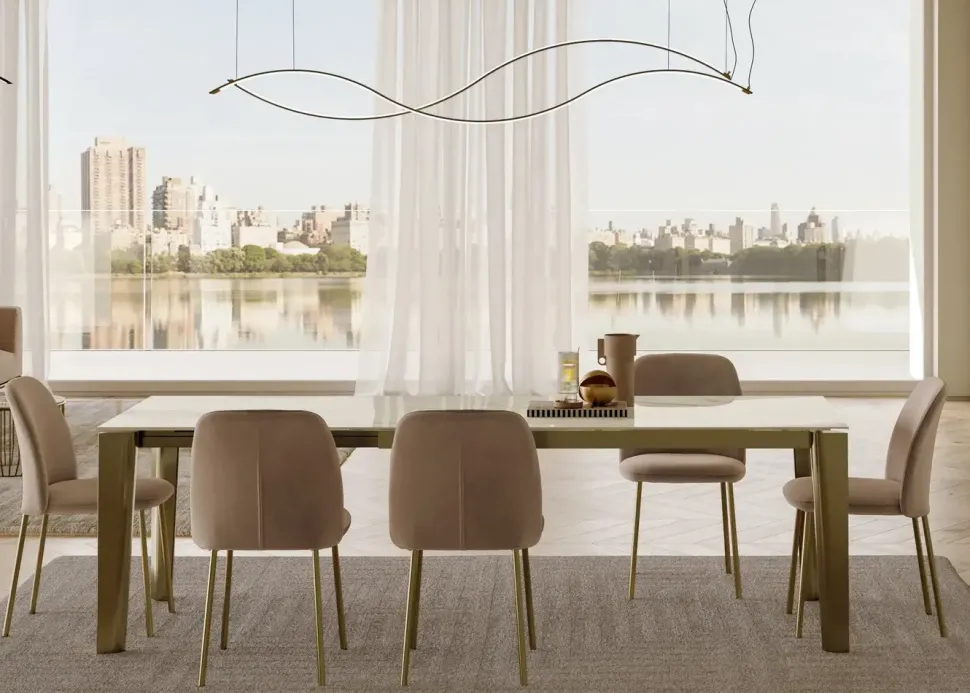 Sedia fissa Aida di Bontempi in Offerta Outlet