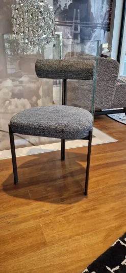 Sedia fissa Caillou sedie di Liu jo living a prezzo Outlet