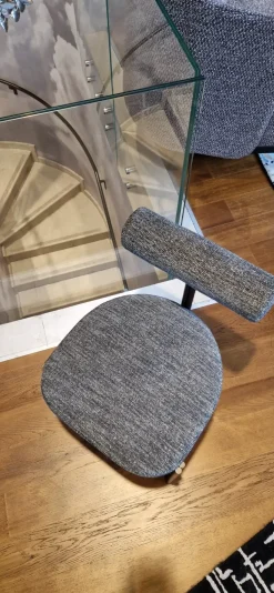 Sedia fissa Caillou sedie di Liu jo living a prezzo Outlet