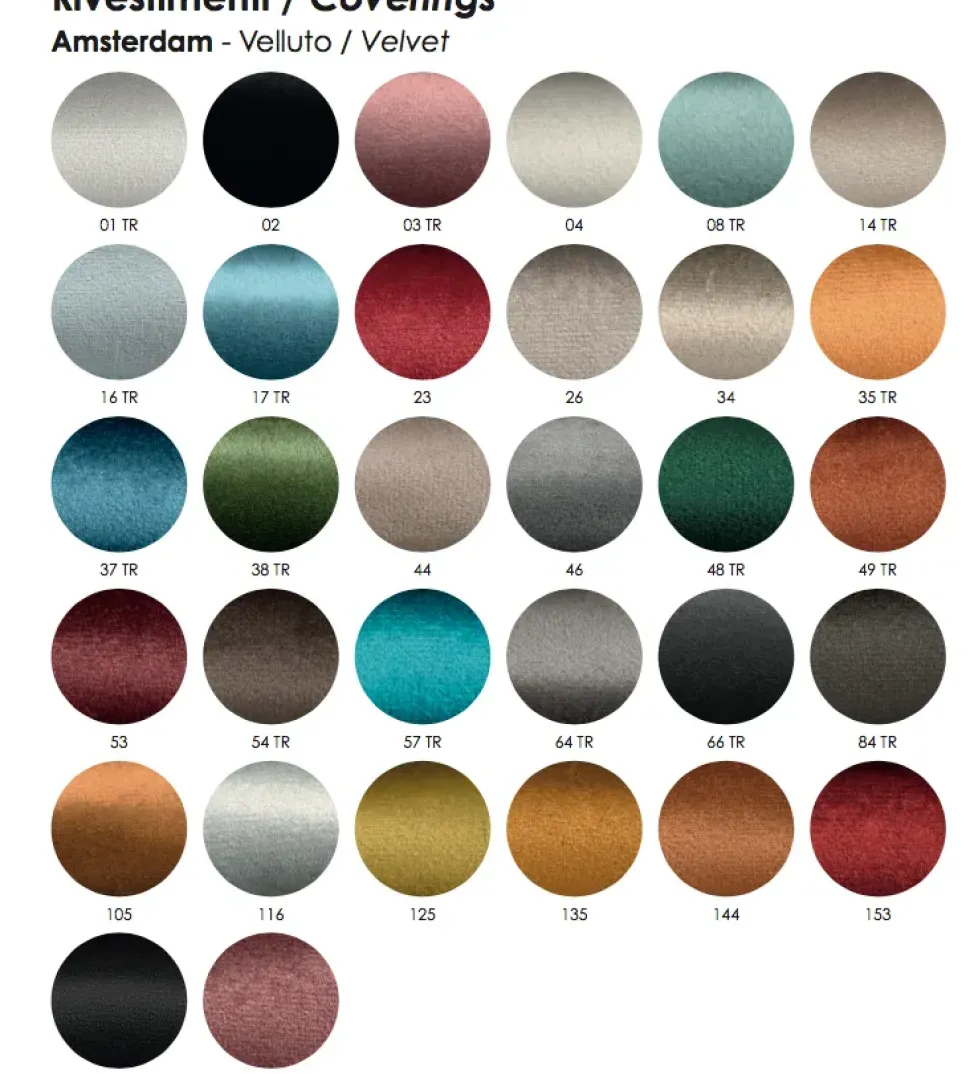 Sedia fissa Sedia anti macchia schienale curvo di Md work in Offerta Outlet