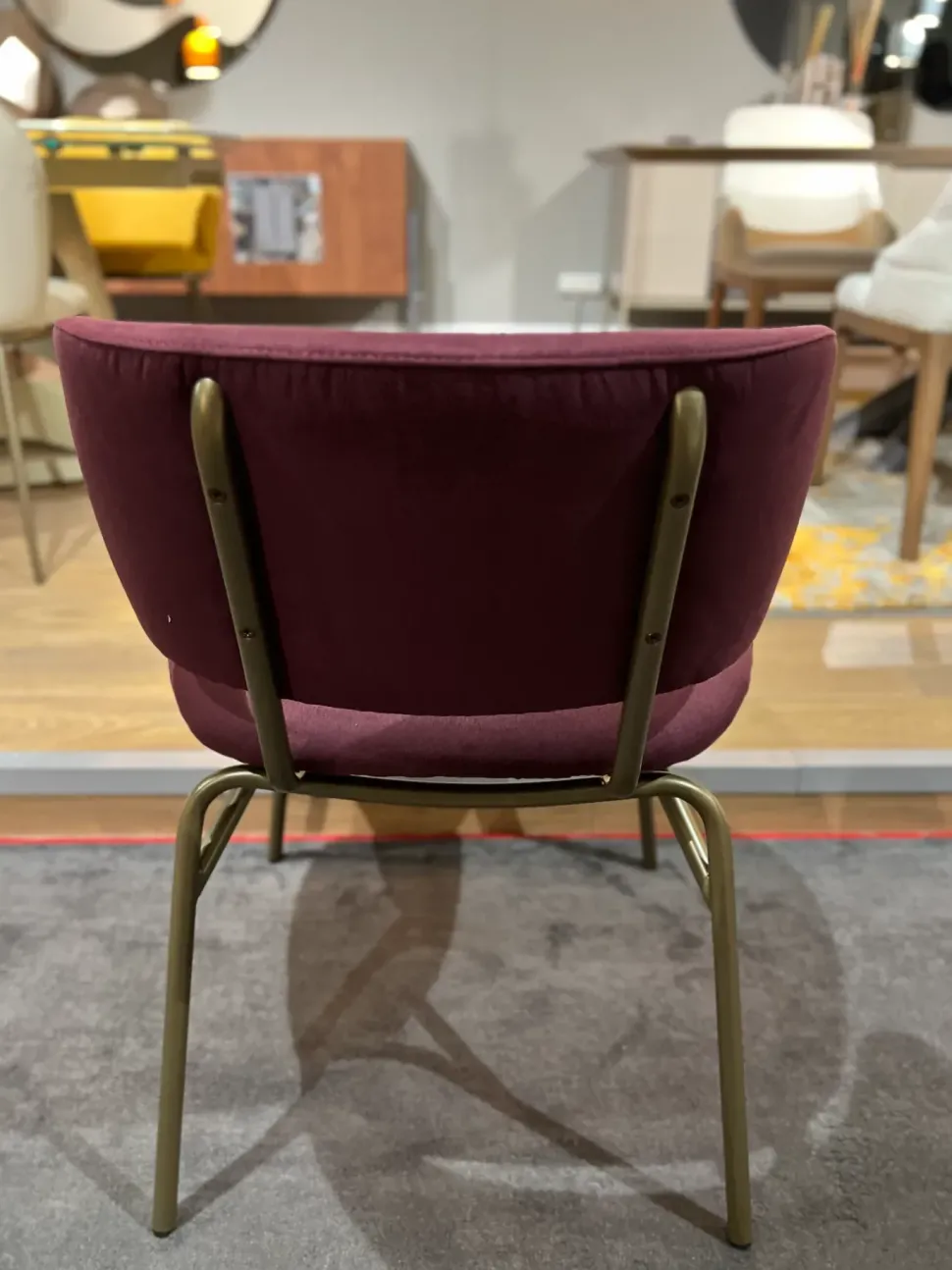 Sedia Futura da cucina realizzata in tessuto scontata del 70%