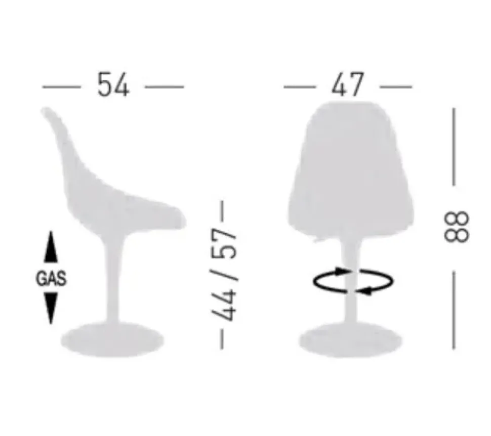 Sedia Harmony btp di Gaber: richiedi il prezzo