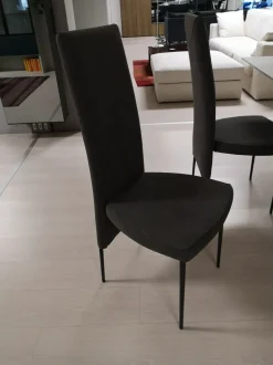 Sedia in ecopelle modello Lady di Riflessi