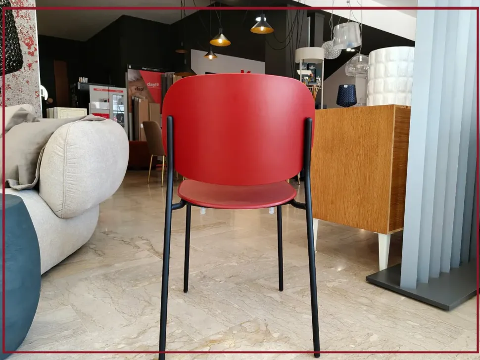 Sedia in metallo modello Yo! cb1986-a di Connubia