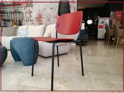 Sedia in metallo modello Yo! cb1986-a di Connubia