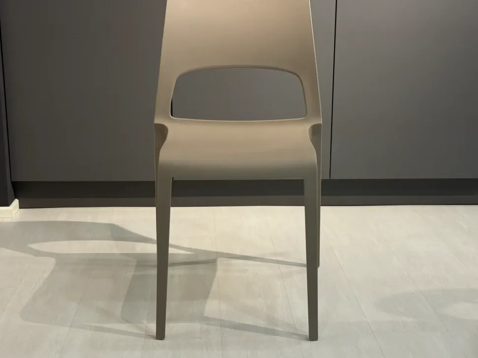 Sedia in plastica impilabile Set 4 sedie idole in offerta