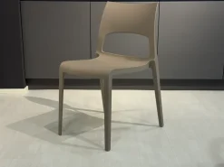 Sedia in plastica impilabile Set 4 sedie idole in offerta