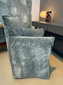 Sedia in tessuto con braccioli Gervasoni sedia con braccioli ghost 25 in Offerta Outlet