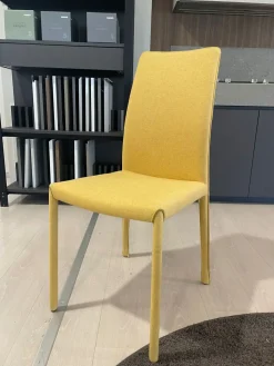 Sedia in tessuto con schienale alto Nuvola in offerta