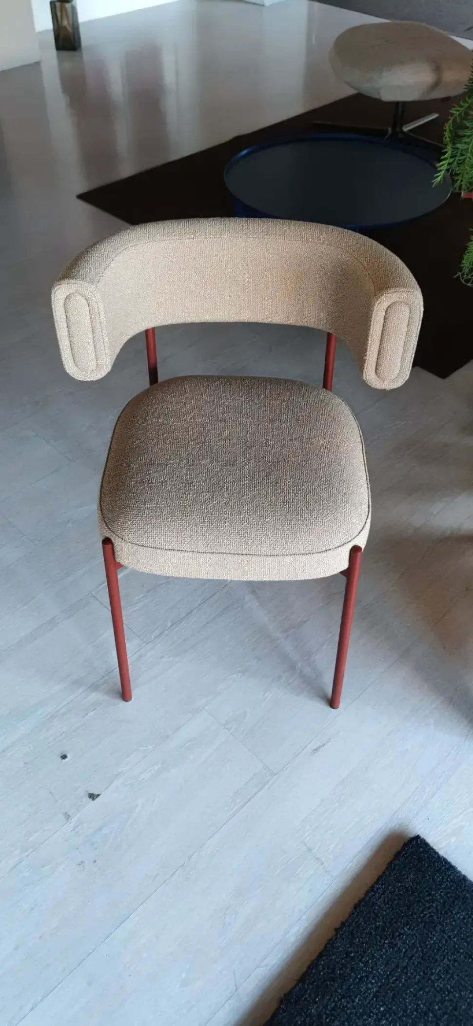 Sedia in tessuto modello Amelie p m ts di Midj