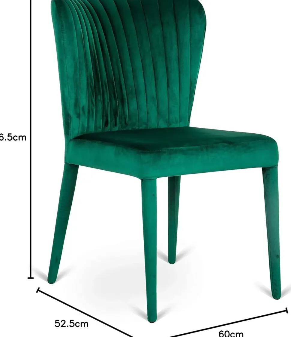 Sedia in tessuto poltroncina Set 2 sedie atena in Offerta Outlet