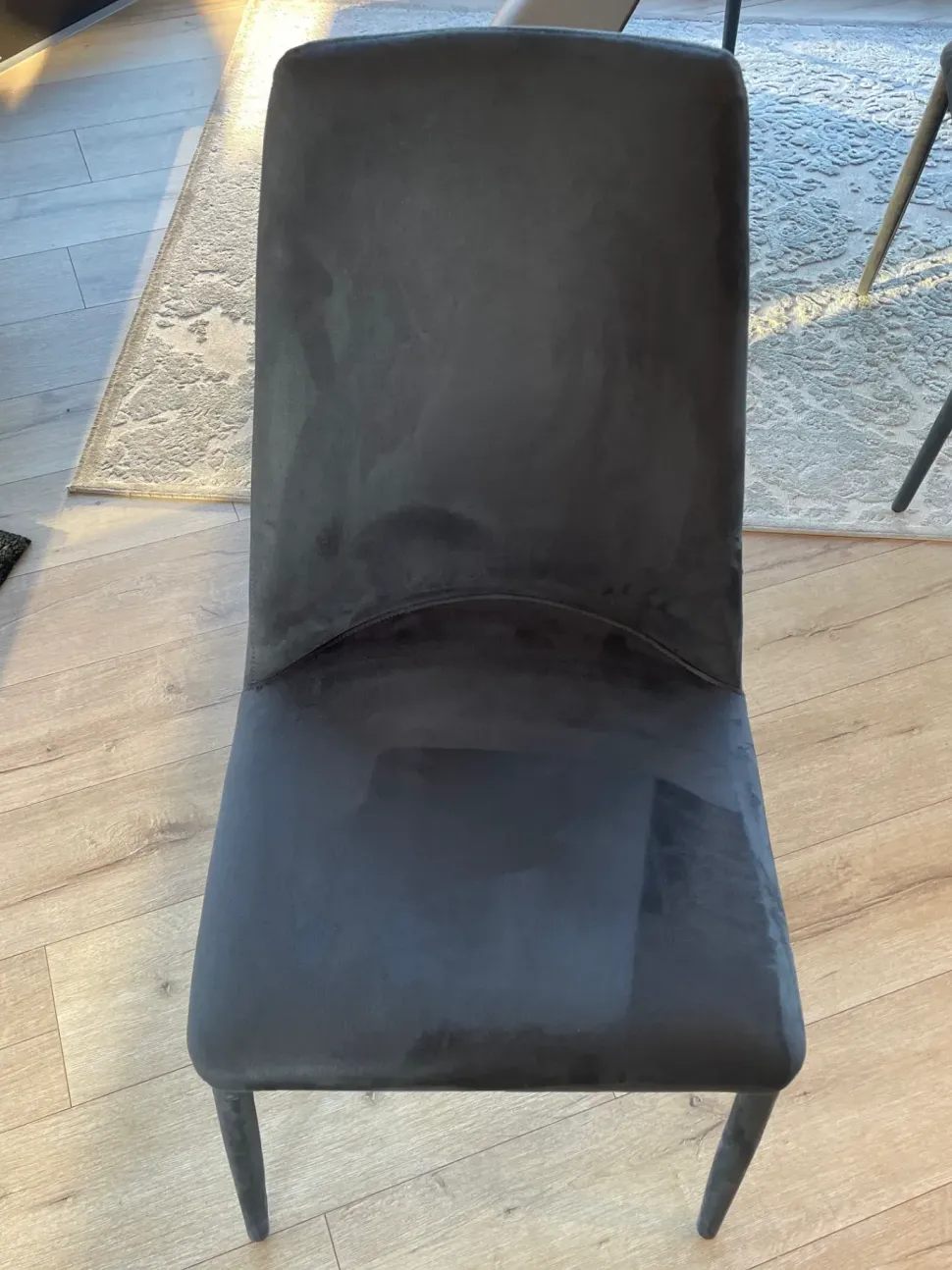 Sedia in tessuto senza braccioli Sedie scavolini mod dafne nabuk in offerta