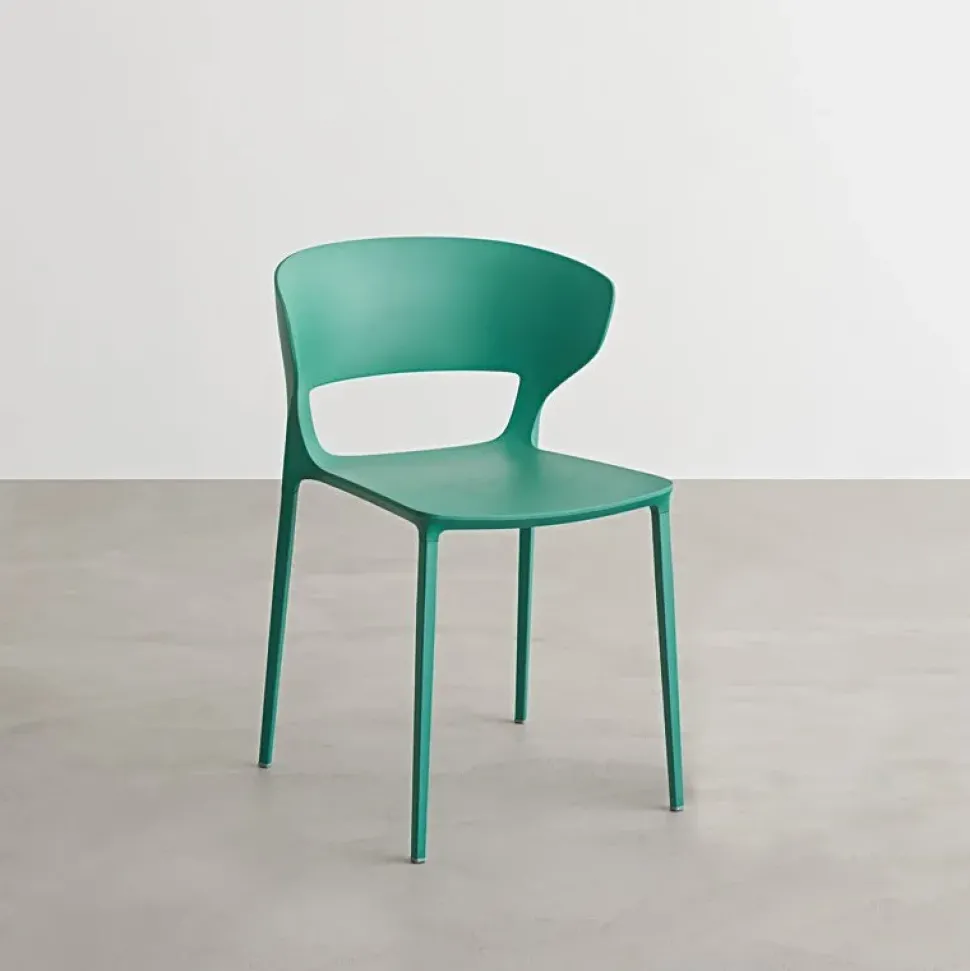 Sedia modello Design colorato senza braccioli di Desalto