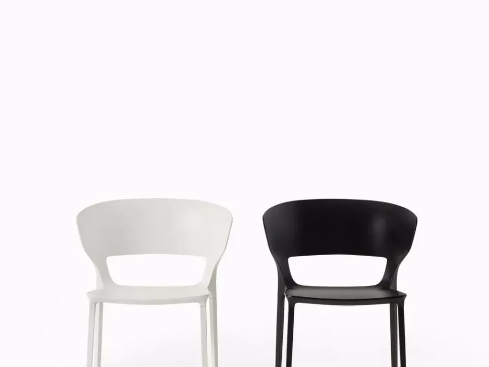 Sedia modello Design colorato senza braccioli di Desalto