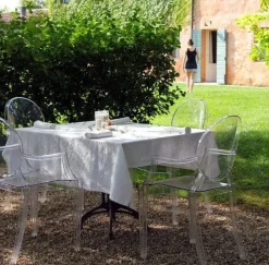 Sedia modello Louis ghost a marchio Kartell scontata del 21%