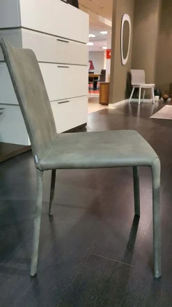 Sedia modello Lunette nabuk da soggiorno di Ozzio -77%