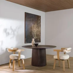 Sedia modello Porta volta con braccioli di Molteni & c