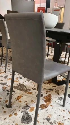 Sedia modello Premiere nabuk da soggiorno di Ozzio -69%